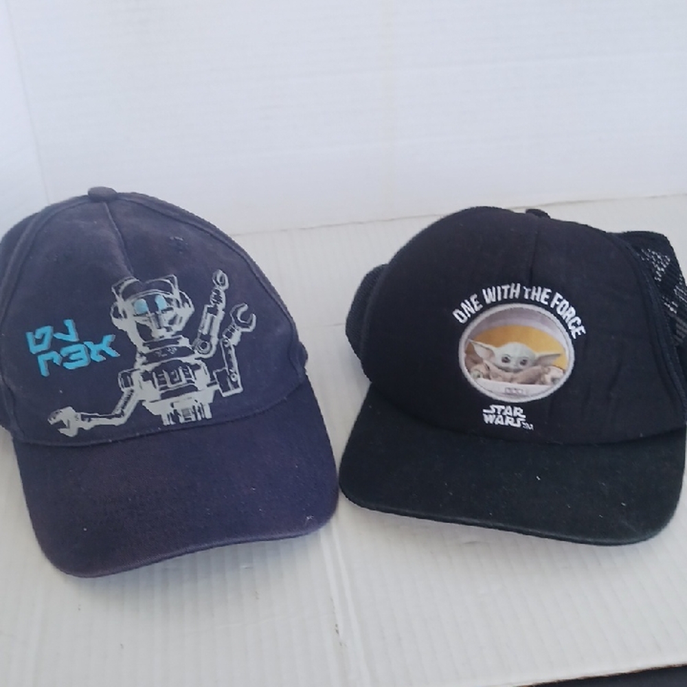 2 Star Wars Hats In Very Good Condition See Photos